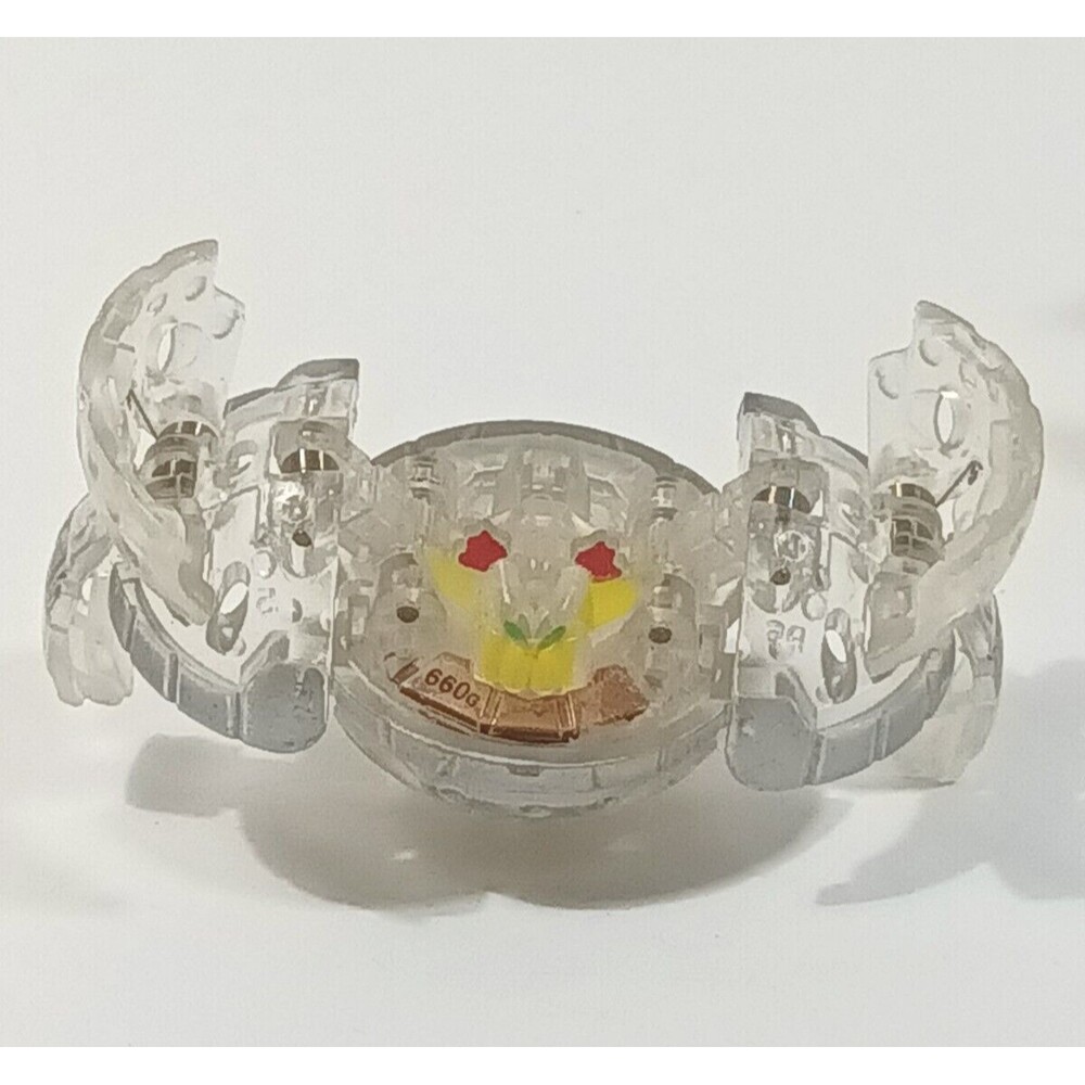 Bakugan Clear Thunder Wilda Translucent Crystal 660g RARE